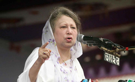 Bà Khaleda Zia - thủ lĩnh Đảng Quốc Dân Bangladesh.
